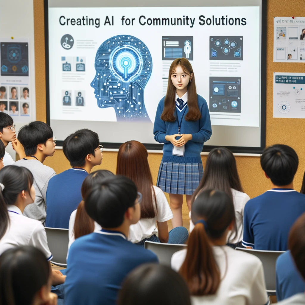 디지털융합지식협동조합 고등학생 대상 AI와 메타버스 융합 해커톤 개최